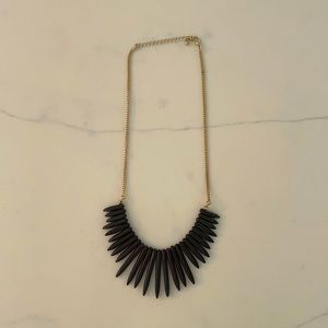 Black & Gold Necklace, Fashion Jewelry